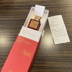 Maison Francis Kurkdjian Red and Gold Fragrance